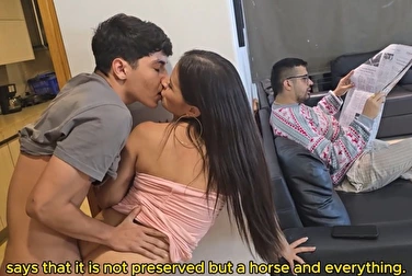 Ну вот, муж теперь куколд.. Спалил, как мы с пасынком трахались Ну вот, муж теперь куколд.. Спалил, как мы с пасынком трахались